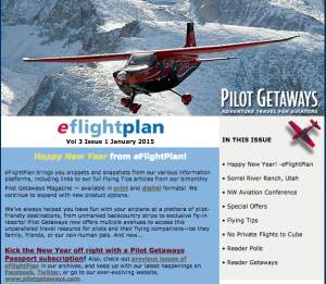 January 2015 eFlightPlan