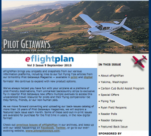 September 2015 eFlightPlan