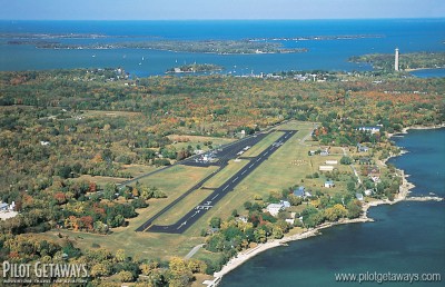 Put-in-Bay Airport Aerial View