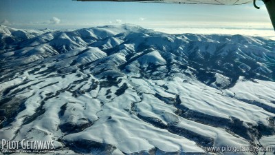 Snow-capped mountains