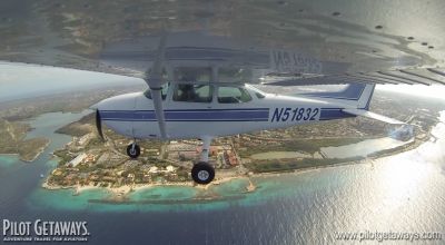 In-Flight Views in Curacao