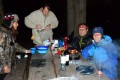 Dinner at the campsite